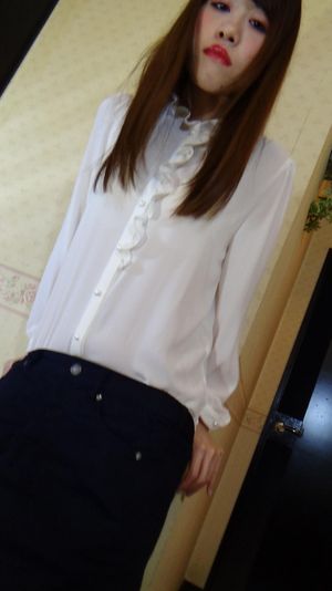 Japanese Teen All Dressed Up For POV Sex - Photo 97