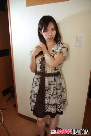 Nerdy Japanese Teen Gets Naked For POV Creampie - Photo 69
