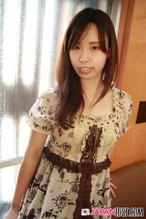 Nerdy Japanese Teen Gets Naked For POV Creampie - Photo 77