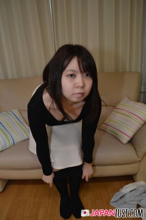 Shy Japanese Teen Strips To Have Tight Pussy Filled With Cum POV - Photo 81