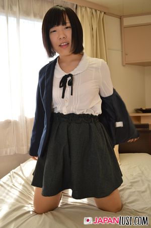 Japanese Schoolgirl Amateur Wants Cream In Her Perfect Pussy - Photo 78
