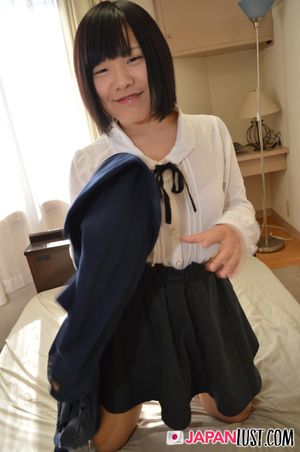 Japanese Schoolgirl Amateur Wants Cream In Her Perfect Pussy - Photo 80