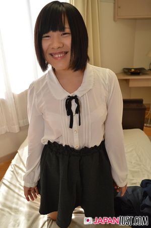 Japanese Schoolgirl Amateur Wants Cream In Her Perfect Pussy - Photo 82
