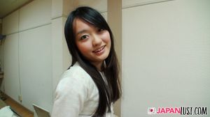 Petite Japan Teen Bends Over For POV Sex And Creampie - Photo 28