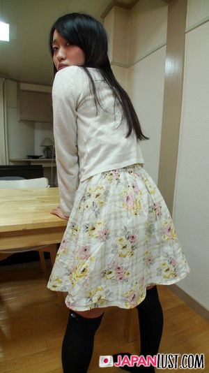 Petite Japan Teen Bends Over For POV Sex And Creampie - Photo 36