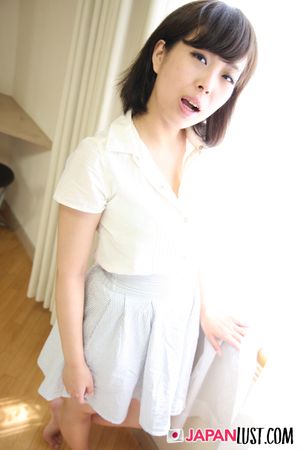 Adorable Japanese Teen Uses Toys Before POV Sex - Photo 120