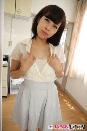 Adorable Japanese Teen Uses Toys Before POV Sex - Photo 163