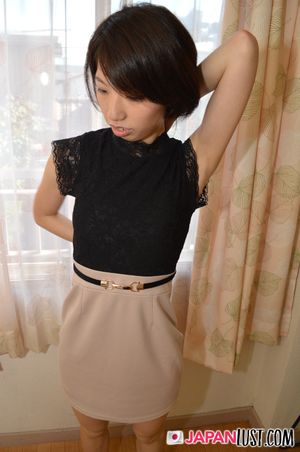 Skinny Japanese Teen Watches Creampie Drip Out Of Her - Photo 35