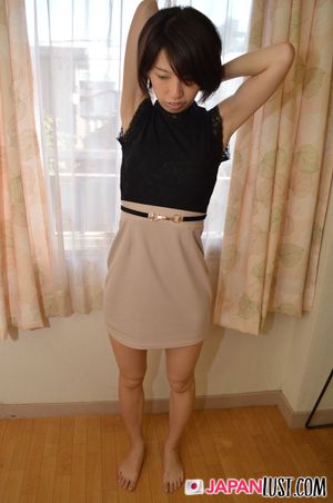 Skinny Japanese Teen Watches Creampie Drip Out Of Her - Photo 38