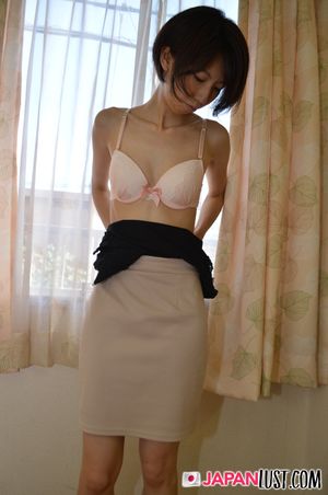 Skinny Japanese Teen Watches Creampie Drip Out Of Her - Photo 47