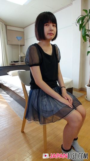 Shy Japanese Teen Is So Wet To Be Touched - Photo 23