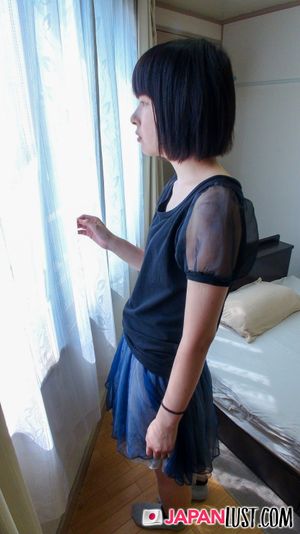 Shy Japanese Teen Is So Wet To Be Touched - Photo 28