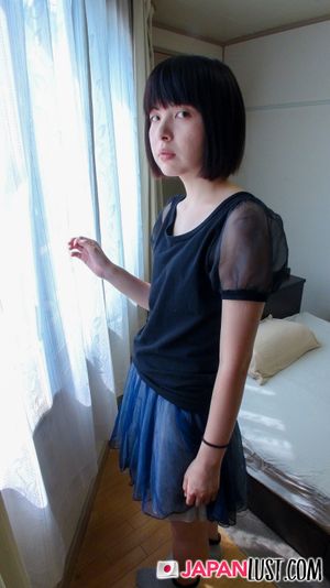 Shy Japanese Teen Is So Wet To Be Touched - Photo 29