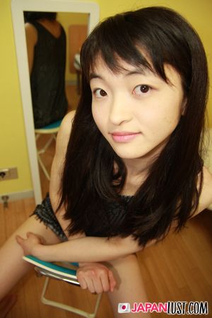Skinny Japanese Teen Gets Pussy Filled With POV Cum - Photo 73