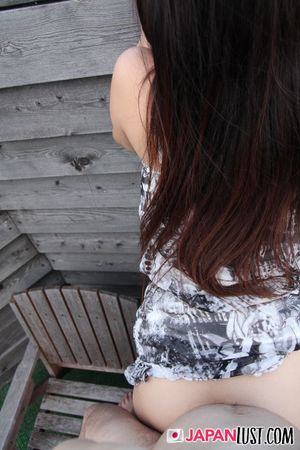 Amateur Japanese Babe Loves Cock Indoors And Outdoors - Photo 130