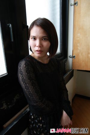 Short Hair Japanese Amateur Plays With Cock POV - Photo 42