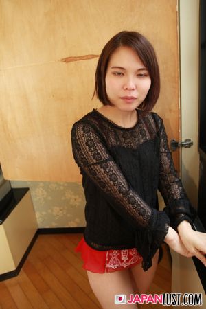 Short Hair Japanese Amateur Plays With Cock POV - Photo 81