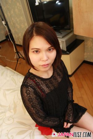 Short Hair Japanese Amateur Plays With Cock POV - Photo 83