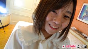 Shy Japanese Teen Enjoys POV Toys And Sex - Photo 99