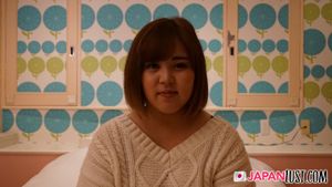 Chubby Japanese Teen Bred In Her Hairy Pussy POV - Photo 5