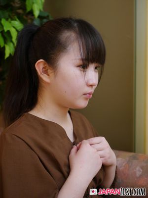 Japanese Teen In Pigtails Eager For Her First Creampie - Photo 17