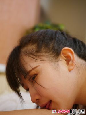 Japanese Teen In Pigtails Eager For Her First Creampie - Photo 197