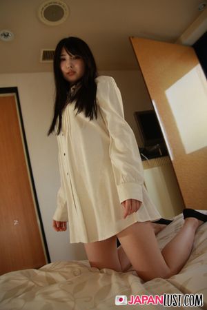 Pale Petite Japanese Teen Worshipped With POV Sex - Photo 87