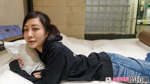Fit Japanese Teen Gets POV Shaved Pussy Creampie - Photo 29