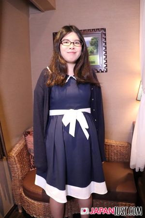 Nerdy Japanese Teen Squirts For POV Sex - Photo 2