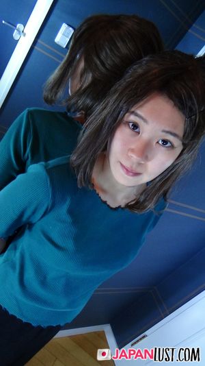 Amateur Japanese Teen Sucks And Rides Cock POV - Photo 40