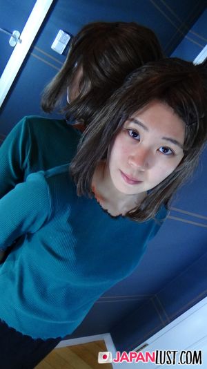 Amateur Japanese Teen Sucks And Rides Cock POV - Photo 41