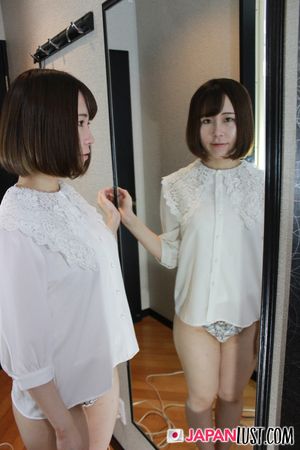 Shaved Pussy Japanese Amateur Bred With Cum POV - Photo 70