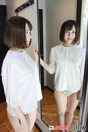 Shaved Pussy Japanese Amateur Bred With Cum POV - Photo 74