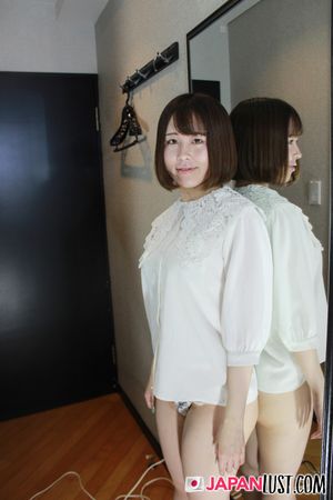 Shaved Pussy Japanese Amateur Bred With Cum POV - Photo 80