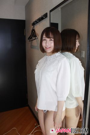 Shaved Pussy Japanese Amateur Bred With Cum POV - Photo 81