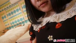 Adorable Japanese Teen Plays With Cock For POV Creampie - Photo 48