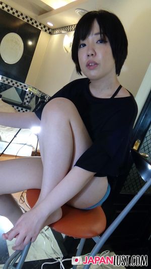 Chubby Japanese Teen Gets Hairy Pussy Creampie - Photo 109