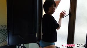 Chubby Japanese Teen Gets Hairy Pussy Creampie - Photo 134