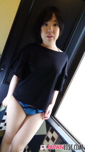Chubby Japanese Teen Gets Hairy Pussy Creampie - Photo 135