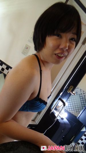 Chubby Japanese Teen Gets Hairy Pussy Creampie - Photo 179