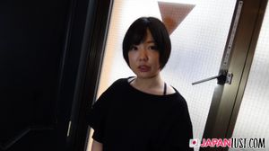 Chubby Japanese Teen Gets Hairy Pussy Creampie - Photo 26