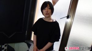 Chubby Japanese Teen Gets Hairy Pussy Creampie - Photo 27