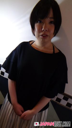 Chubby Japanese Teen Gets Hairy Pussy Creampie - Photo 39