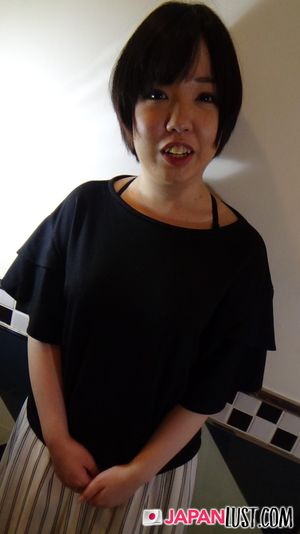 Chubby Japanese Teen Gets Hairy Pussy Creampie - Photo 41