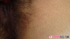Chubby Japanese Teen Gets Hairy Pussy Creampie - Photo 538