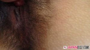 Chubby Japanese Teen Gets Hairy Pussy Creampie - Photo 539