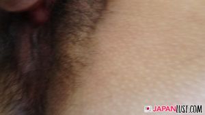 Chubby Japanese Teen Gets Hairy Pussy Creampie - Photo 540