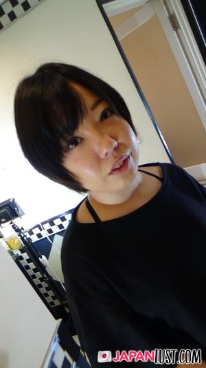Chubby Japanese Teen Gets Hairy Pussy Creampie - Photo 56