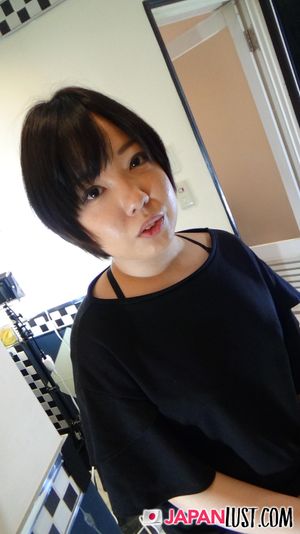 Chubby Japanese Teen Gets Hairy Pussy Creampie - Photo 57