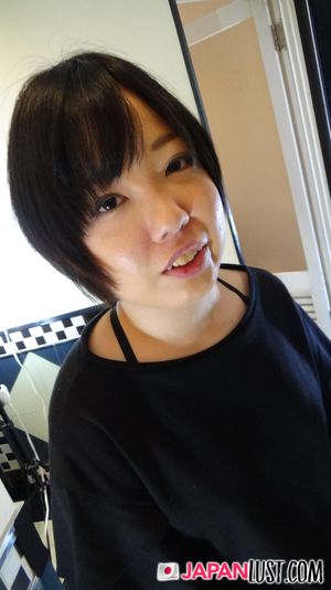Chubby Japanese Teen Gets Hairy Pussy Creampie - Photo 66